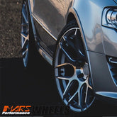 MARS MP - JW Machined Silver 19 Inch Stag Concave Alloy Wheels Rims 5x112 - Mars Performance